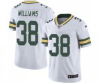 Green Bay Packers #38 Tramon Williams White Vapor Untouchable Limited Player Football Jersey