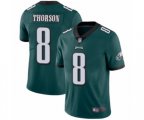 Philadelphia Eagles #8 Clayton Thorson Midnight Green Team Color Vapor Untouchable Limited Player Football Jersey