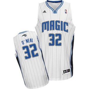 Orlando Magic #32 Shaquille O\'Neal Swingman White Home NBA Jersey