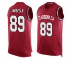 Arizona Cardinals #89 Andy Isabella Limited Red Player Name & Number Tank Top Football Jersey