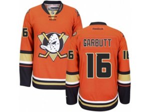 Reebok Anaheim Ducks #16 Ryan Garbutt Premier Orange Third NHL Jersey