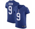 New York Giants #9 Riley Dixon Royal Blue Team Color Vapor Untouchable Elite Player Football Jersey