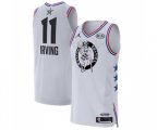 Boston Celtics #11 Kyrie Irving Authentic White 2019 All-Star Game Basketball Jersey