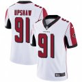 Atlanta Falcons #91 Courtney Upshaw White Vapor Untouchable Limited Player NFL Jersey