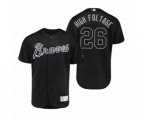 Atlanta Braves Mike Foltynewicz High Foltage Black 2019 Players' Weekend Authentic Jersey