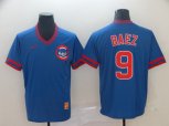 Nike Chicago Cubs #9 Javier Baez M&N MLB Jersey