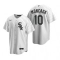 Chicago White Sox #10 Yoan Moncada White Home Stitched Baseball Jersey