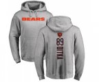 Chicago Bears #89 Mike Ditka Ash Backer Pullover Hoodie