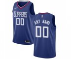 Los Angeles Clippers Customized Swingman Blue Road Basketball Jersey - Icon Edition