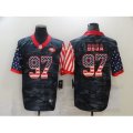 San Francisco 49ers #97 Nick Bosa Camo Flag Nike Limited Jersey