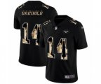 New York Jets #14 Sam Darnold Limited Black Statue of Liberty Football Jersey