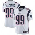 New England Patriots #99 Vincent Valentine White Vapor Untouchable Limited Player NFL Jersey