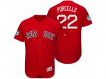 Boston Red Sox #22 Rick Porcello 2017 Spring Training Flex Base Authentic Collection Stitched Baseball Jersey