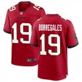 Tampa Bay Buccaneers #19 Jose Borregales Nike Home Red Vapor Limited Jersey