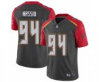 Tampa Bay Buccaneers #94 Carl Nassib Limited Gray Inverted Legend Football Jersey