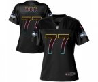 Women Seattle Seahawks #77 Ethan Pocic Game Black Fashion Football Jersey