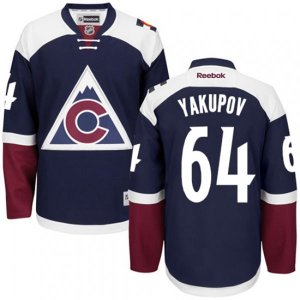 Colorado Avalanche #64 Nail Yakupov Premier Blue Third NHL Jersey