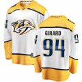 Nashville Predators #94 Samuel Girard Fanatics Branded White Away Breakaway NHL Jersey