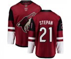 Arizona Coyotes #21 Derek Stepan Fanatics Branded Burgundy Red Home Breakaway Hockey Jersey
