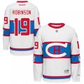 Montreal Canadiens #19 Larry Robinson Premier White 2016 Winter Classic NHL Jersey