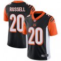 Cincinnati Bengals #20 KeiVarae Russell Vapor Untouchable Limited Black Team Color NFL Jersey
