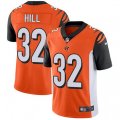 Cincinnati Bengals #32 Jeremy Hill Vapor Untouchable Limited Orange Alternate NFL Jersey