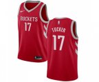 Houston Rockets #17 PJ Tucker Swingman Red NBA Jersey - Icon Edition