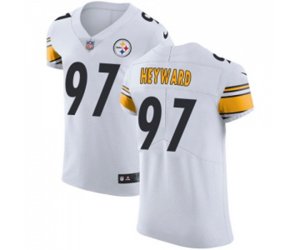Pittsburgh Steelers #97 Cameron Heyward White Vapor Untouchable Elite Player Football Jersey