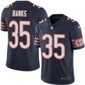 Chicago Bears #35 Johnthan Banks Navy Blue Team Color Vapor Untouchable Limited Player NFL Jersey