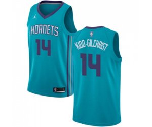 Charlotte Hornets #14 Michael Kidd-Gilchrist Swingman Teal NBA Jersey - Icon Edition