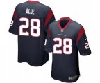 Houston Texans #28 Alfred Blue Game Navy Blue Team Color Football Jersey