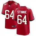 Tampa Bay Buccaneers #64 Aaron Stinnie Nike Home Red Vapor Limited Jersey