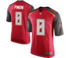 Tampa Bay Buccaneers #8 Bradley Pinion Game Red Team Color Football Jersey