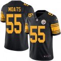 Pittsburgh Steelers #55 Arthur Moats Limited Black Rush Vapor Untouchable NFL Jersey