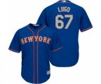 New York Mets Seth Lugo Replica Royal Blue Alternate Road Cool Base Baseball Player Jersey