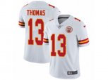 Kansas City Chiefs #13 De'Anthony Thomas Vapor Untouchable Limited White NFL Jersey