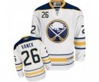 Reebok Buffalo Sabres #26 Thomas Vanek Authentic White Away NHL Jersey