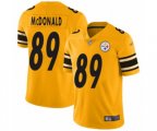Pittsburgh Steelers #89 Vance McDonald Limited Gold Inverted Legend Football Jersey