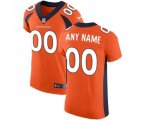 Denver Broncos Customized Orange Team Color Vapor Untouchable Elite Player Football Jersey