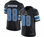 Detroit Lions #88 T.J. Hockenson Limited Black Rush Vapor Untouchable Football Jersey