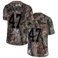 Detroit Lions #47 Tracy Walker Limited Camo Rush Realtree NFL Jersey