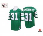 Philadelphia Eagles #31 Wilbert Montgomery Green Authentic Throwback Football Jersey