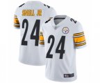 Pittsburgh Steelers #24 Benny Snell Jr. White Vapor Untouchable Limited Player Football Jersey