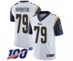Los Angeles Rams #79 Rob Havenstein White Vapor Untouchable Limited Player 100th Season Football Jersey
