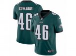Philadelphia Eagles #46 Herman Edwards Vapor Untouchable Limited Midnight Green Team Color NFL Jersey