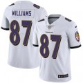 Baltimore Ravens #87 Maxx Williams White Vapor Untouchable Limited Player NFL Jersey