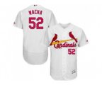 St. Louis Cardinals #52 Michael Wacha White Flexbase Authentic Collection Stitched Baseball Jersey