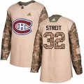 Montreal Canadiens #32 Mark Streit Authentic Camo Veterans Day Practice NHL Jersey