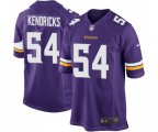 Minnesota Vikings #54 Eric Kendricks Game Purple Team Color Football Jersey