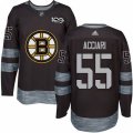 Boston Bruins #55 Noel Acciari Premier Black 1917-2017 100th Anniversary NHL Jersey